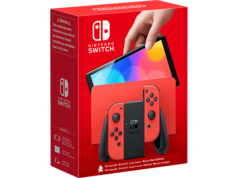 NINTENDO Switch OLED Modell Mario-Edition (rot)