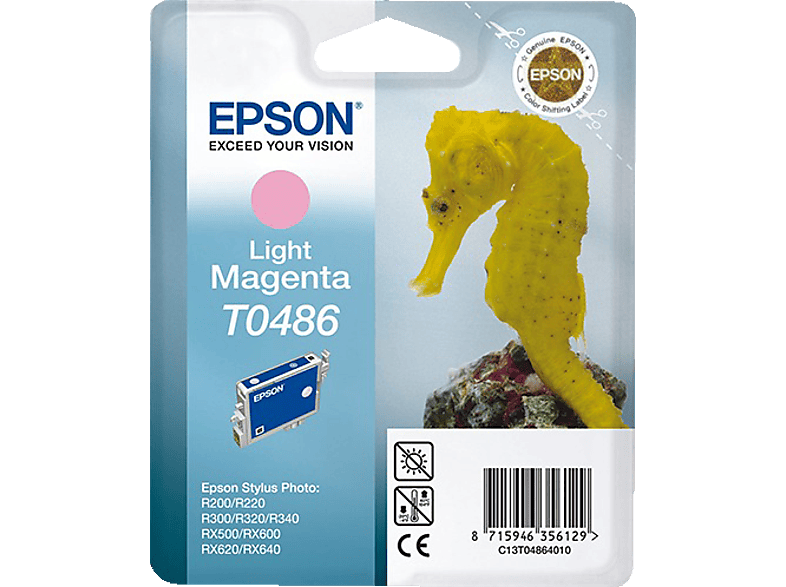 EPSON Original Tintenpatrone Light Magenta (C13T04864010)