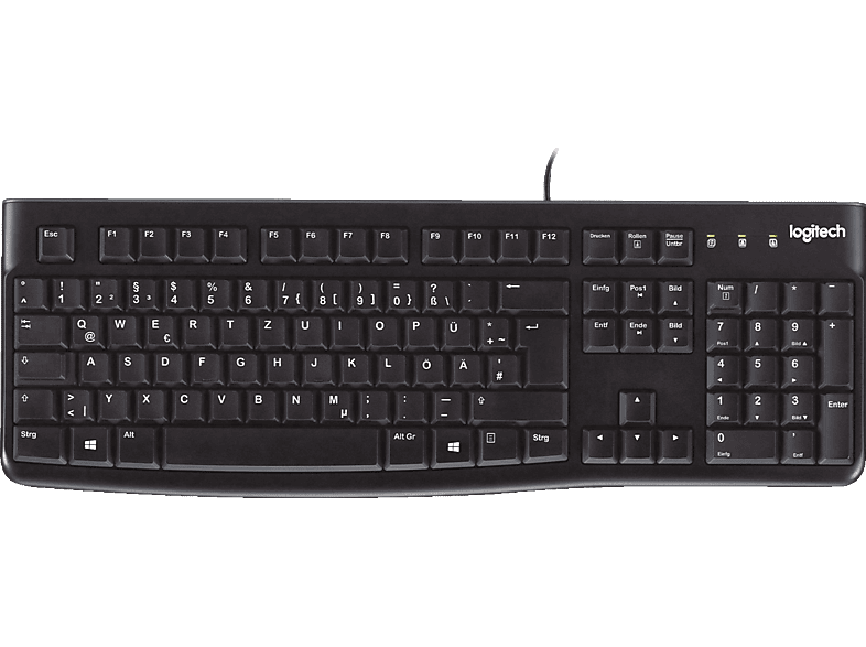 LOGITECH K120 Business, Tastatur, kabelgebunden, Schwarz