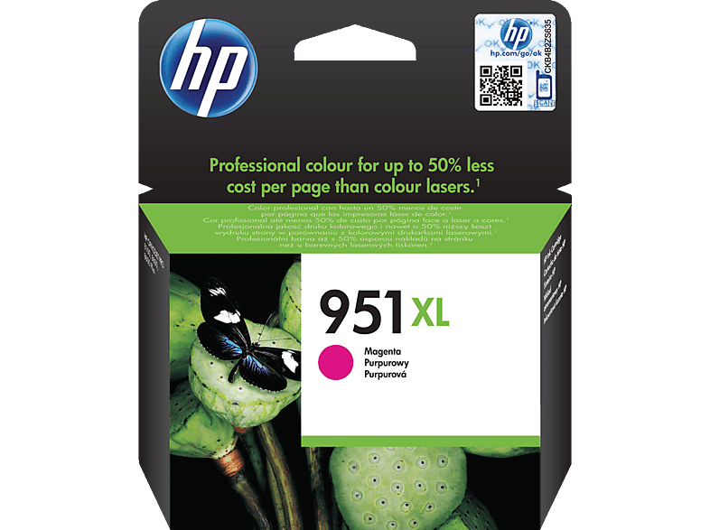 HP 951XL Tintenpatrone Magenta (CN047AE)