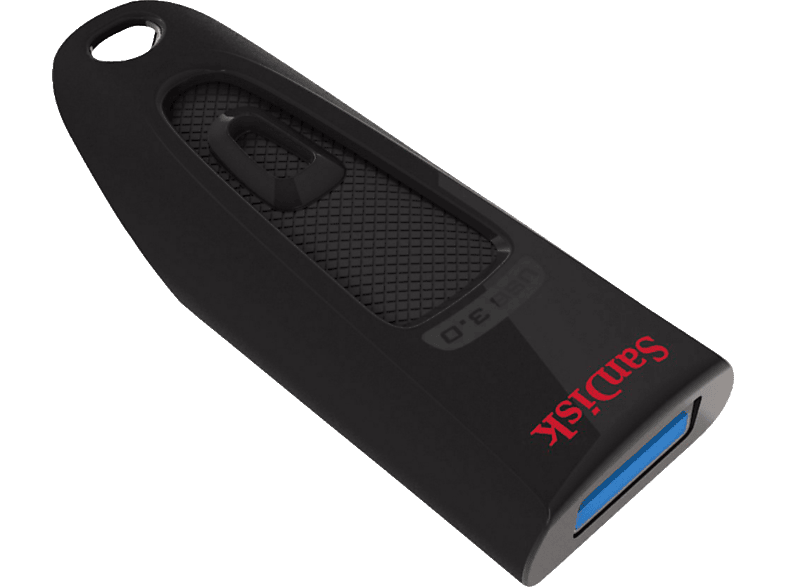 SANDISK Cruzer Ultra USB-Stick, 16 GB, 100 MB/s, Schwarz