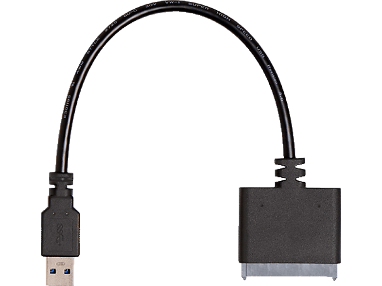 SANDISK SSD Notebook Upgrade Kit USB 3.0 auf SATA Kabel, extern, Schwarz