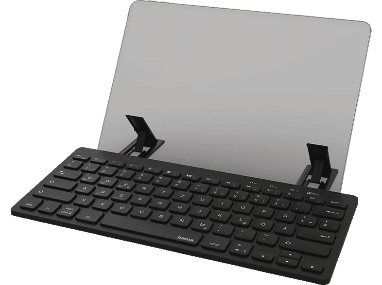 HAMA KEY4ALL X2100 Multi-Device-Bluetooth-Tastatur Schwarz