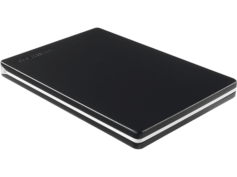 TOSHIBA Canvio Slim (2018) Festplatte, 2 TB HDD, 2,5 Zoll, extern, Schwarz