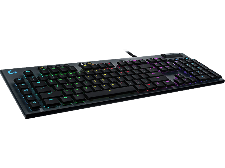 LOGITECH G815 LIGHTSPEED RGB Mechanical, Gaming Tastatur, kabelgebunden, Schwarz