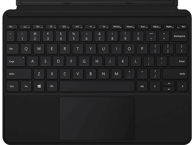 MICROSOFT Surface Go Type Cover Tastatur Schwarz