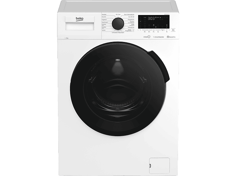 BEKO WMC81464ST1 Waschmaschine (8 kg, 1400 U/Min., A)
