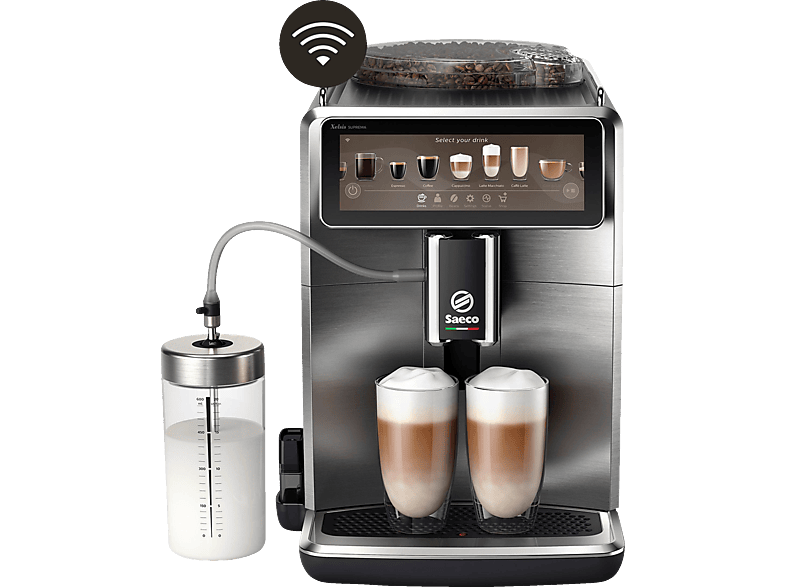 SAECO SM8889/00 Xelsis Suprema Kaffeevollautomat Titan Optik