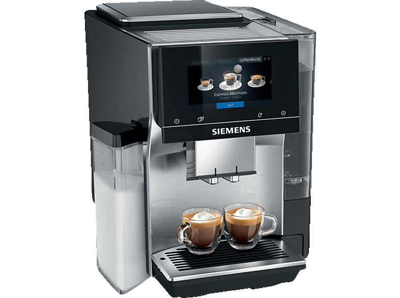 SIEMENS TQ707D03 EQ.700 integral Kaffeevollautomat Silber/Schwarz
