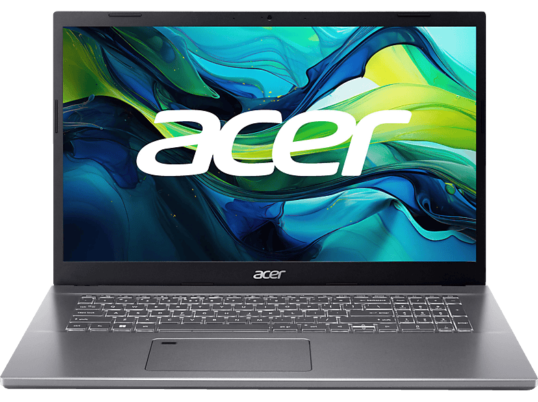 ACER Aspire 5 (A517-53G-76EE) mit Tastaturbeleuchtung, Notebook 17,3 Zoll Display, Intel® Core™ i7 Prozessor, 16 GB RAM, 512 SSD, NVIDIA Geforce RTX 2050, Steel Gray