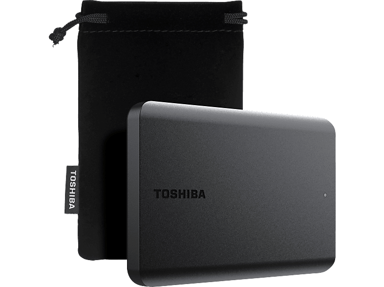 TOSHIBA Canvio Basics Externe Festplatte, 2 TB HDD, 2,5 Zoll, extern, Schwarz