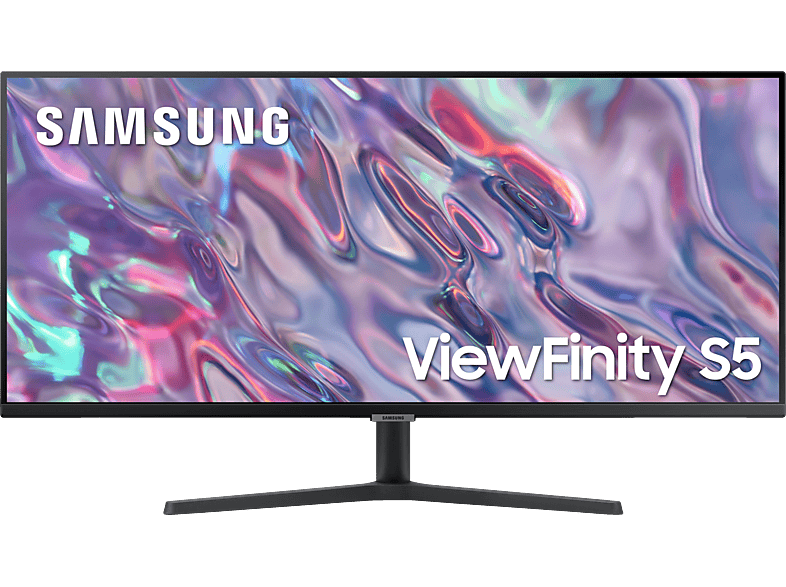SAMSUNG ViewFinity S50C (S34C500GAUXEN) 34 Zoll UWQHD Monitor (5 ms Reaktionszeit, 100 Hz)