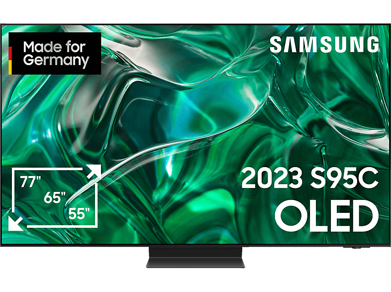 Samsung OLED TV 77 Zoll (QD-OLED, Quantum HDR, Dolby Atmos, One Connect Box, Tizen - GQ77S95CAT)