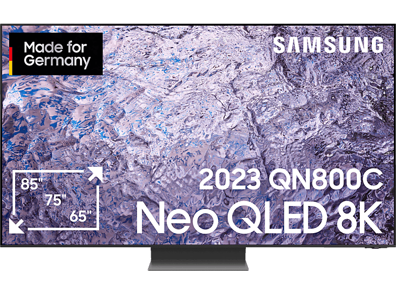 Abbildung SAMSUNG GQ75QN800C Neo QLED TV (Flat, 75 Zoll / 189 cm, UHD 8K, SMART TV, Tizen)