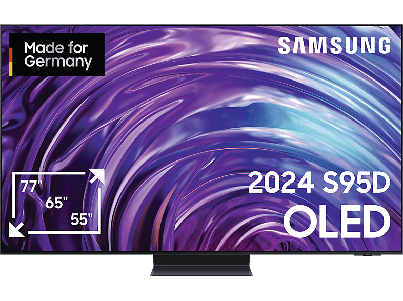 Abbildung SAMSUNG GQ77S95D OLED TV (Flat, 77 Zoll / 195 cm, 4K, SMART TV, Tizen)
