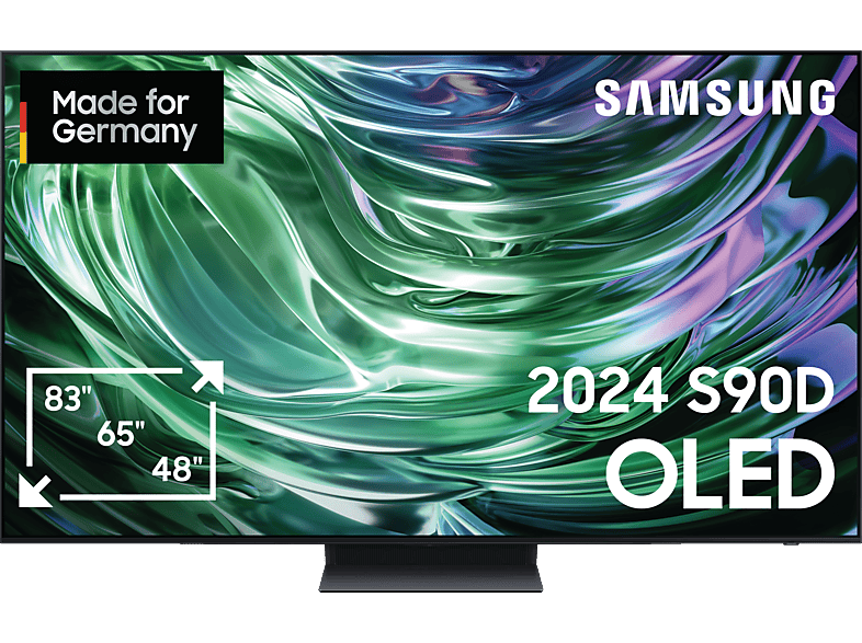Abbildung SAMSUNG GQ83S90D OLED TV (Flat, 83 Zoll / 211 cm, 4K, SMART TV, Tizen)