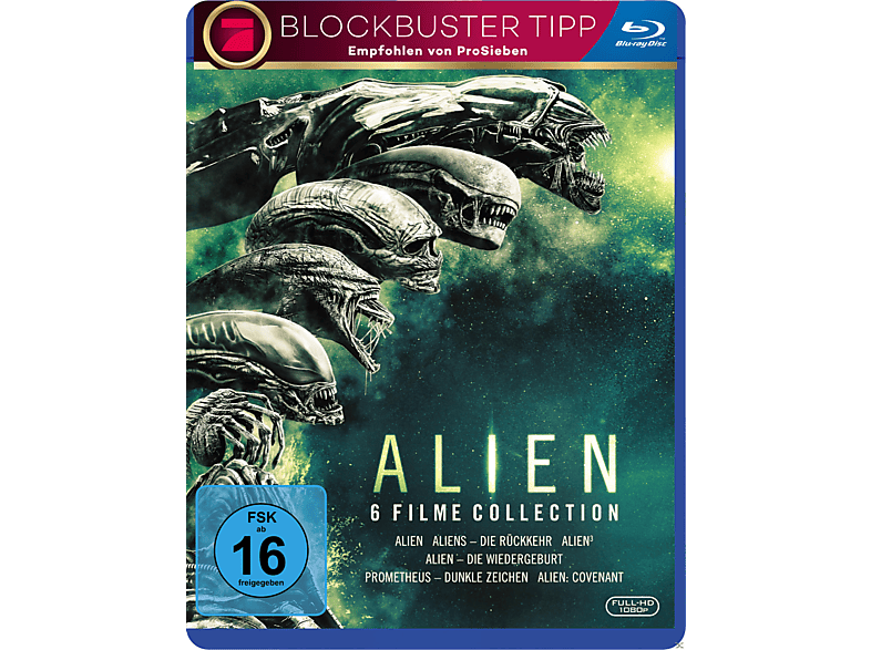 Alien 1-6 Collection Blu-ray