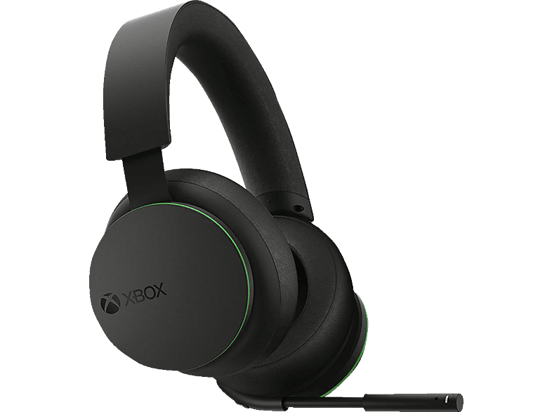 MICROSOFT Xbox Wireless Headset, Over-ear Gaming Headset Bluetooth Schwarz