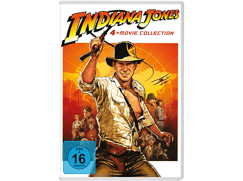 Indiana Jones 1-4 DVD